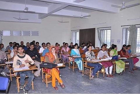 Students listening attentively | (Pic: Apollo Institute of Hospital Administration)