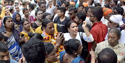 Sital obtained an election ticket from Akhila Bharat Hindu Mahasabha