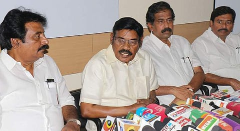 Parivendar thanked the voters of Perambalur (Pic: TNIE)