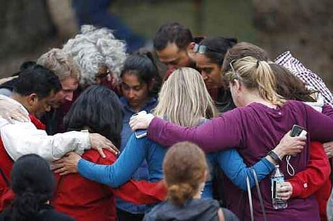 The shooting took place exactly a week after a gunman killed two students and wounded four at the University of North Carolina-Charlotte