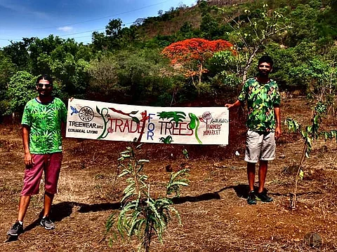 'Buy one get one tree' allows you to plant a tree for each t-shirt you buy from them (Pic: Facebook)