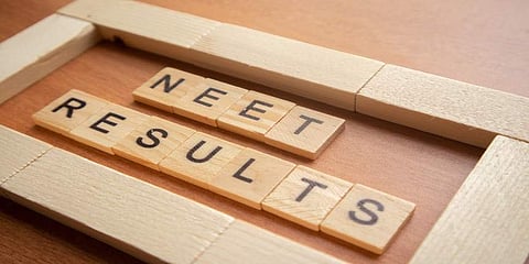 NEET results were declared today