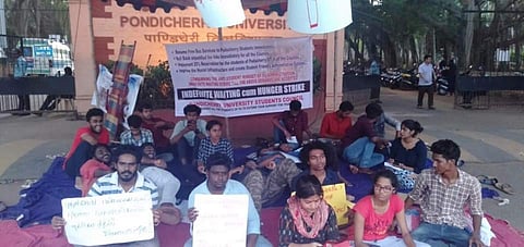 The PU Students' Council has not called off the strike officially but have temporarily withdrawn it