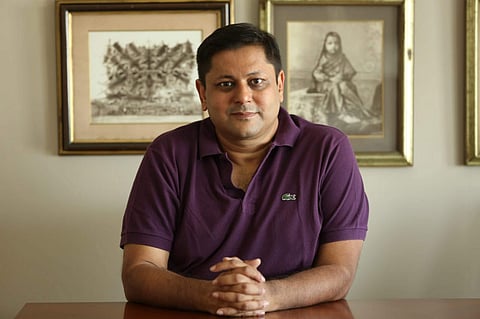 Author Manoj Jain studied the behavioural patterns of spiritual teachers and devotees alike, before writing his book