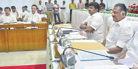 DMK president MK Stalin put forth a strong case opposing the quota