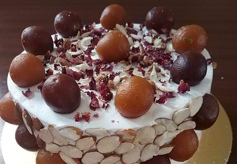 Gulab jamun cake | (Pic: Love at First Bite)