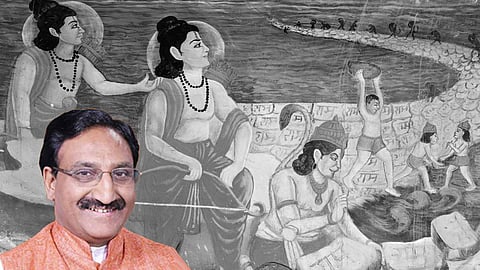 Pokhriyal did not believe the Archaeological Survey of India when they said that there was neither historical nor scientific evidence to prove that Rama Setu was a man-made bridge (Pic: PTI)