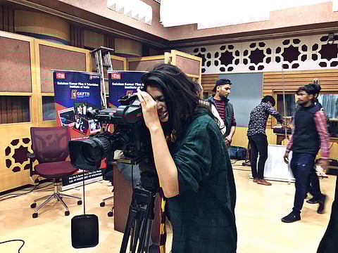 Lubna behind the camera | (Pic: Lubna Ali)