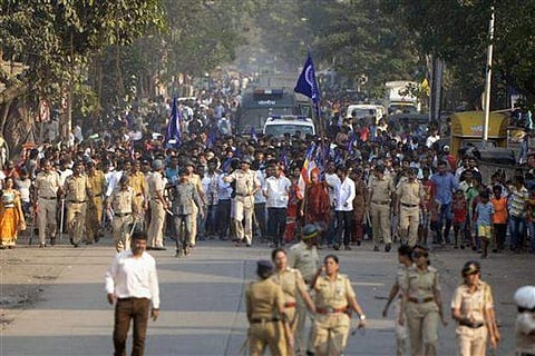 Babu's house in Noida was raided by Pune Police for six hours