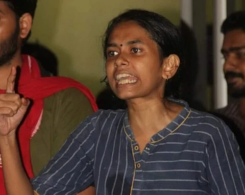 Aishe Ghosh has previously been the convener at the School of International Studies twice