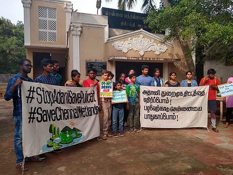 The children at the Chennai Press Club