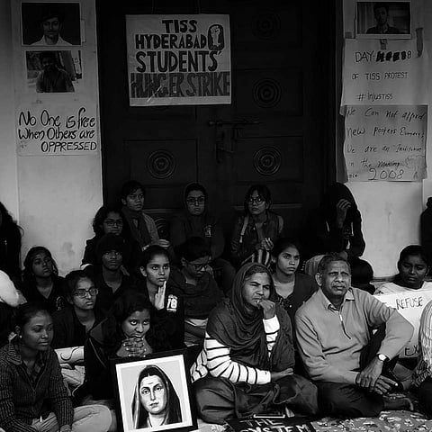 The students led an intense struggle a few months ago