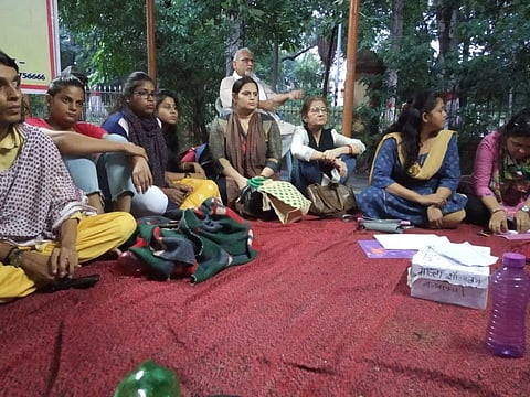 The students said that they will continue to protest as long as their demands are not met (Pic: BHU)