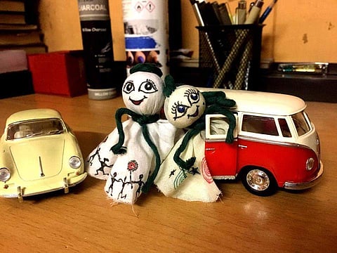 You can buy the dolls through chekutty.in