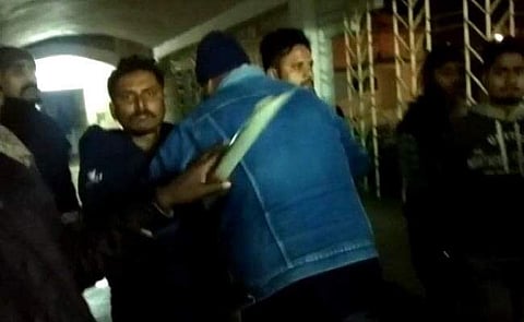 The injured student said in a video clip he recognised two attackers (Pic: ANI)