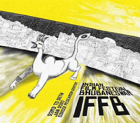 Logo of Indian Film Festival of Bhubaneswar | (Pic: IFFB)