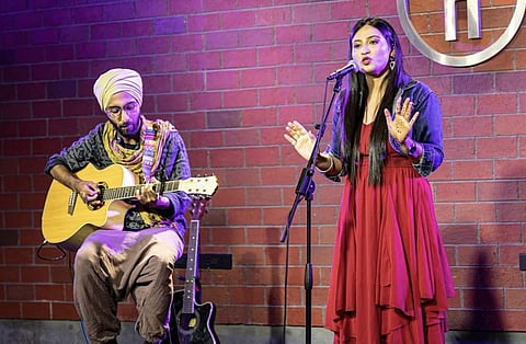 Ayushee Ghoshal performing | (Pic: Ayushee Ghoshal)