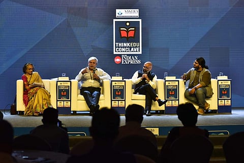 An eminent panel of mental health experts| Pic: Jawahar P