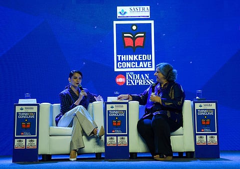 Kangana Ranaut at the Think Edu 2020 (Pic: Express)