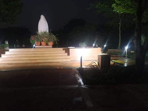 The statue will be unveiled today
