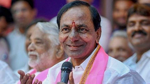 Telangana Chief Minister K Chandrashekar Rao (Pic: PTI)