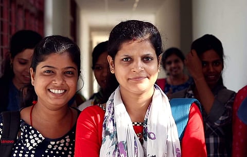Trainees of the CyberShikshaa program at NIELIT Patna | (Pic: Microsoft India)