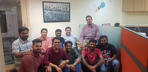 DREAM TEAM: The team that worked towards setting up the Railofy app