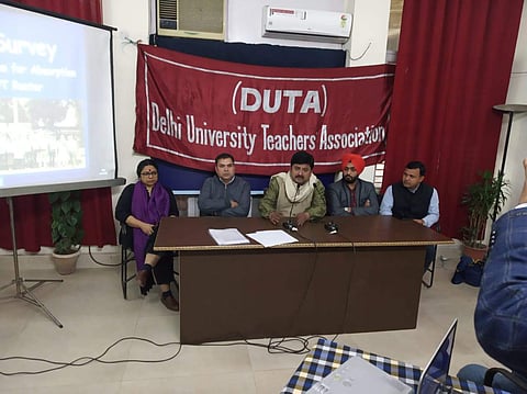 DUTA in a meeting