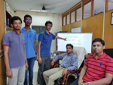Dr Vishal with his team