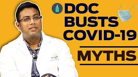 Dr Navin Gnanasekaran busts a few of the most ridiculous myths for us|Pic: Edexlive