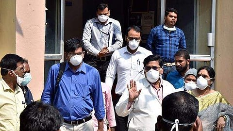 File Photo of experts inspecting a hospital (Pic: ANI)