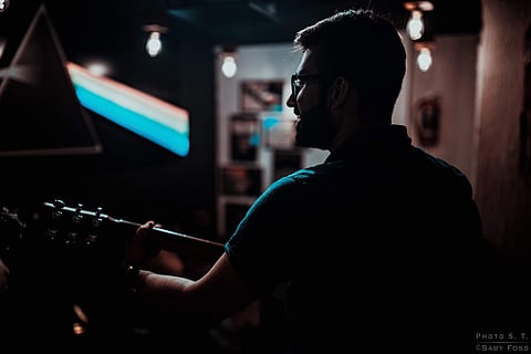 During a performance| Pic: Pratham Bhatia