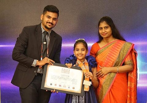 Ruvanthika wins Young Achiever award| Pic: TNIE