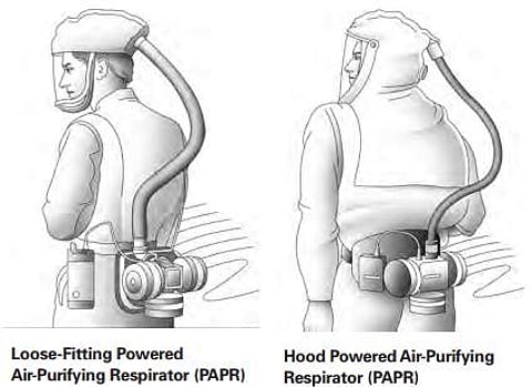 Powered Air Purifying Respirator| Pic: Amit Pathak