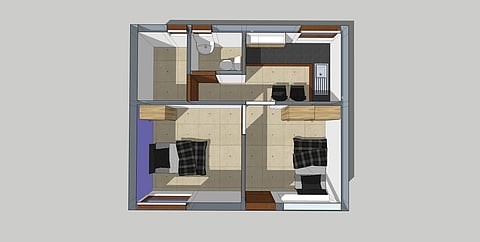 Layout of the facilities