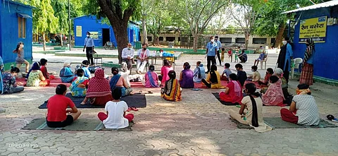 Training programme in progress