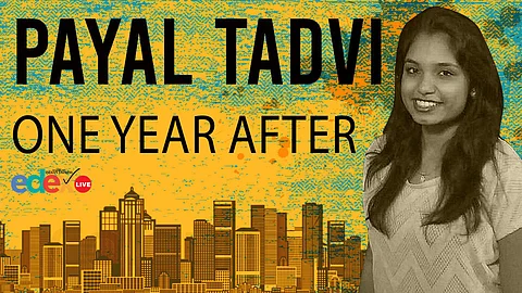 Today marks the one-year death anniversary of Dr Payal Tadvi