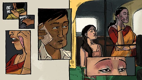 An interactive comic designed by Mohith