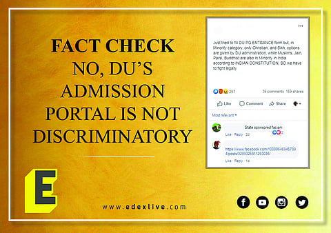 There are only Sikh and Christian minority colleges under DU (Pic: Edexlive)