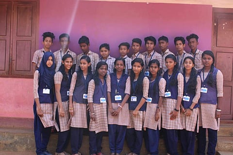 The team received training in animation and graphics at a district level