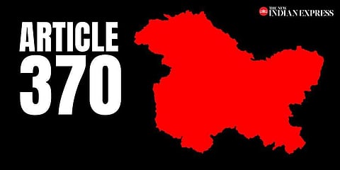 Information on Article 370 is being added