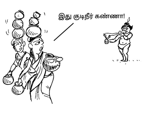 One of Gokula's illustrations (Pics: Gokula Varadharajan)