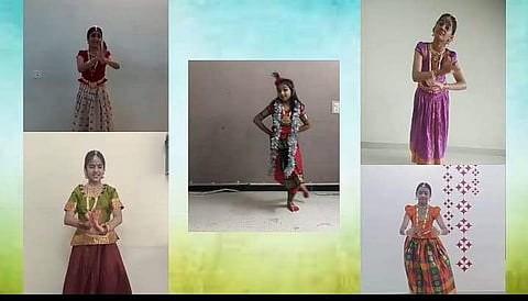 Dance performance by kids