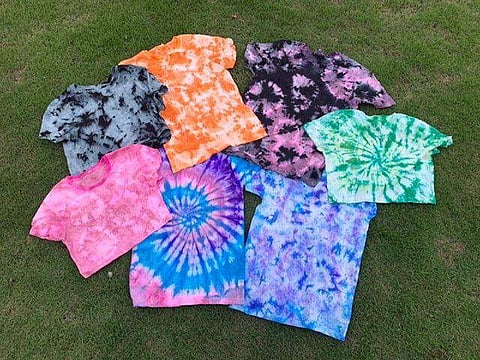 Tie and dye t-shirt | (Pic: Splashverse)