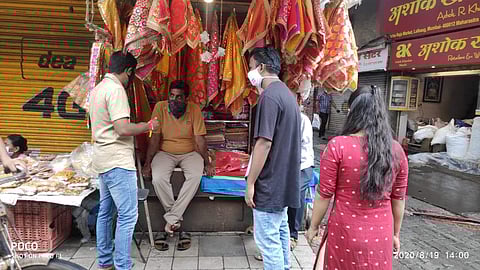 ABVP activists during the campaign