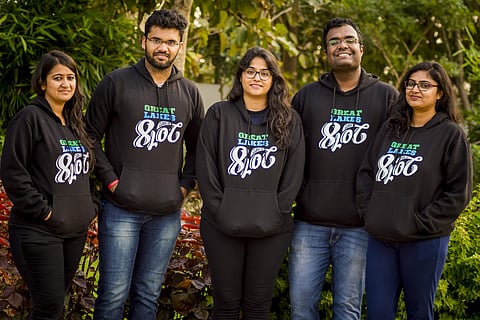 Students wearing Crowd Designs clothing (Pics: Crowd Designs)