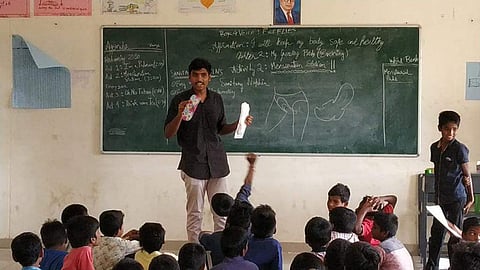 In a class | (Pic: Marpu Education)