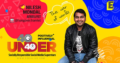Nilesh's poems are sure to leave an impact | Graphic: Naveen Kumar Manoharan