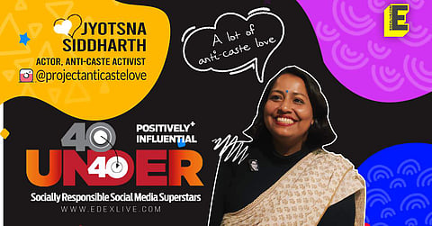 Jyotsna Siddharth on getting people to fall in anti-caste love | Graphic: Naveen Kumar Manohar
