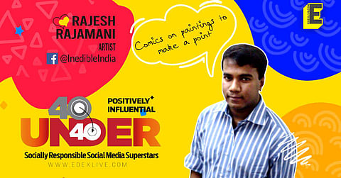 Rajesh Rajamani will give you a reason to laugh and to learn | Graphics: Naveen Kumar Manoharan